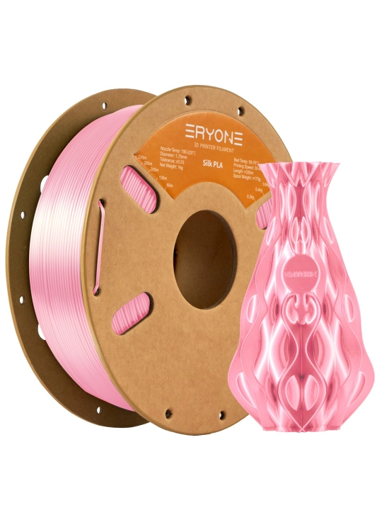 Филамент ERYONE пластик Silk PLA нить, 1,75 мм, для 3D-принтера, 1 кг - 