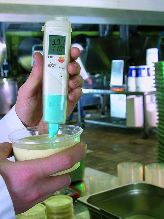 Suyuqliklarda pH ni tez o'lchash uchun Testo 206-pH1 pH-metri