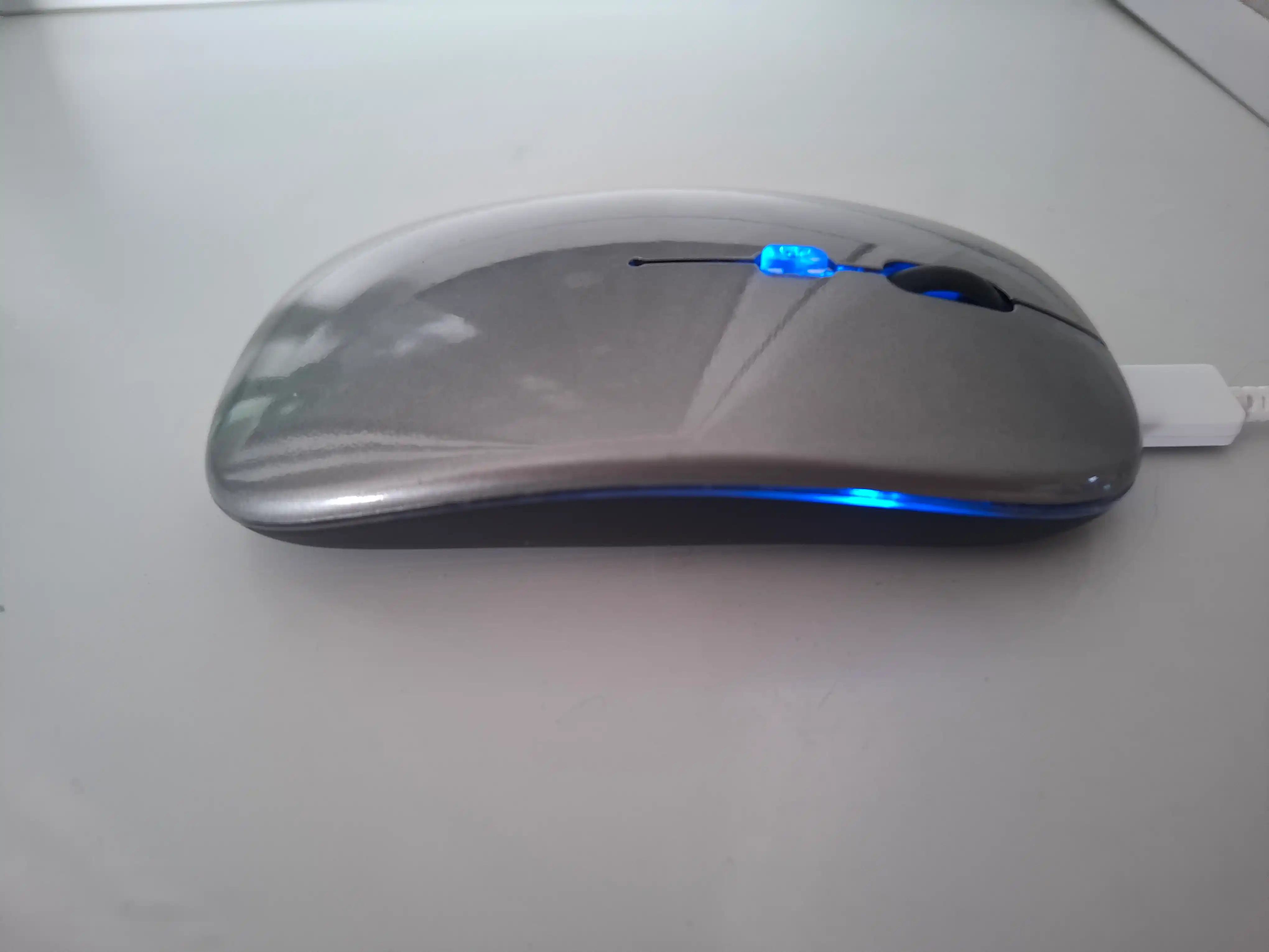 Sichqoncha Bluetooth simsiz tovushsiz Type-c zaryadka 2 rejimda ishlaydigan