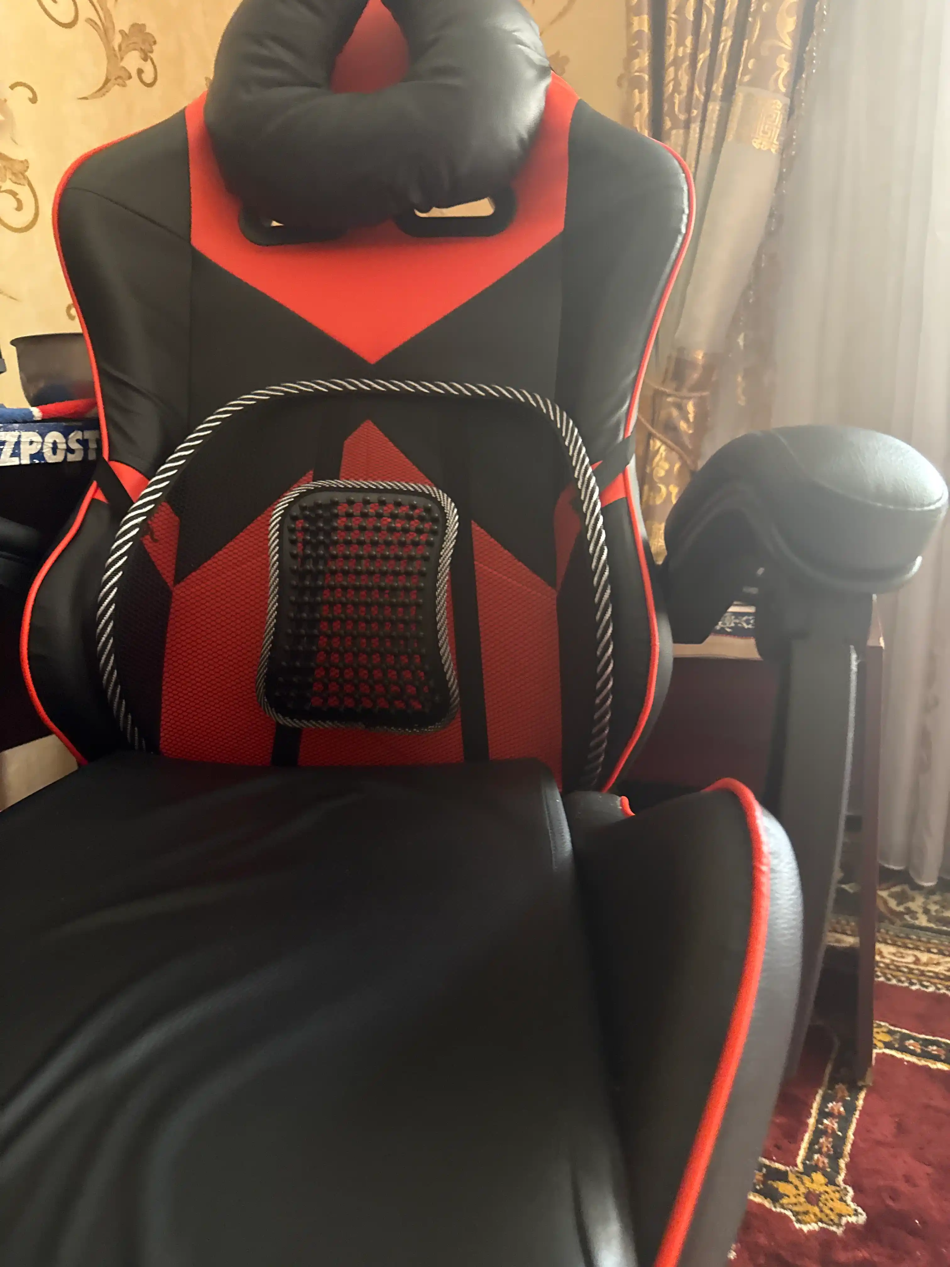 Игровое компьютерное кресло для геймеров, с подставкой для ног, офисный стул на колесиках
