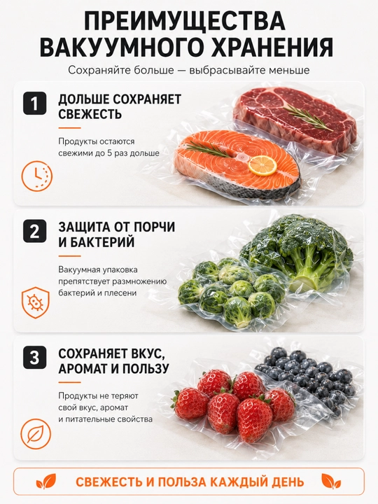 Вакууматор для хранения продуктов, запайщик пакетов, компактный, вакуумный упаковщик