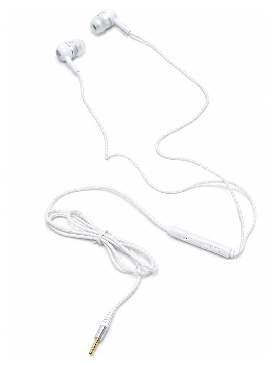 3.5 mm simli A8 quloqchinlar, Hi-Fi Stereo, mikrofonli, ovoz boshqaruvi