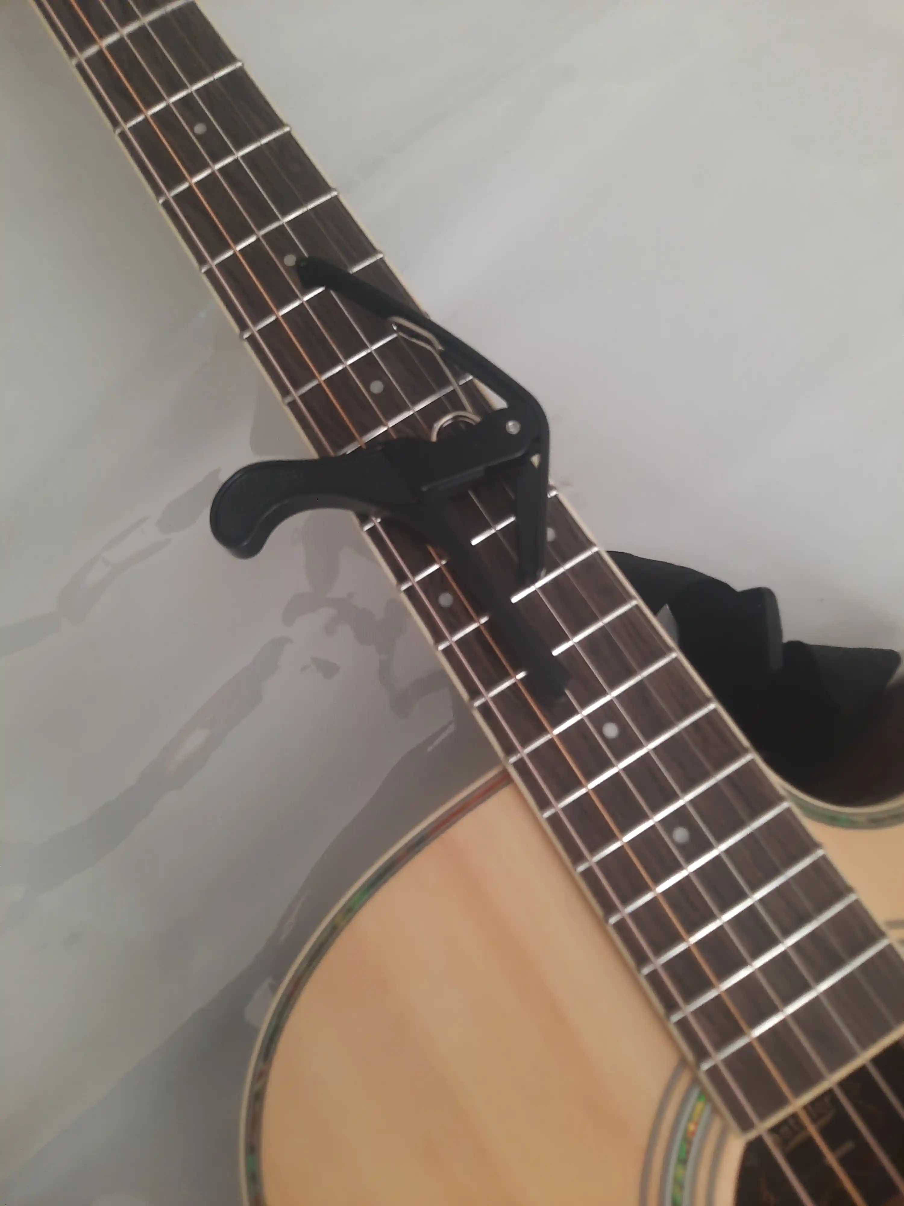 Gitara, klassik gitara va ukulele uchun metall kapodastr