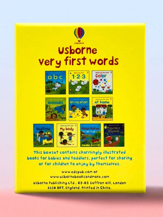 Baby Look and Learn 10 развивающих толстых книг для малышей