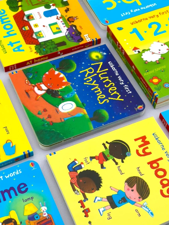 Baby Look and Learn 10 развивающих толстых книг для малышей