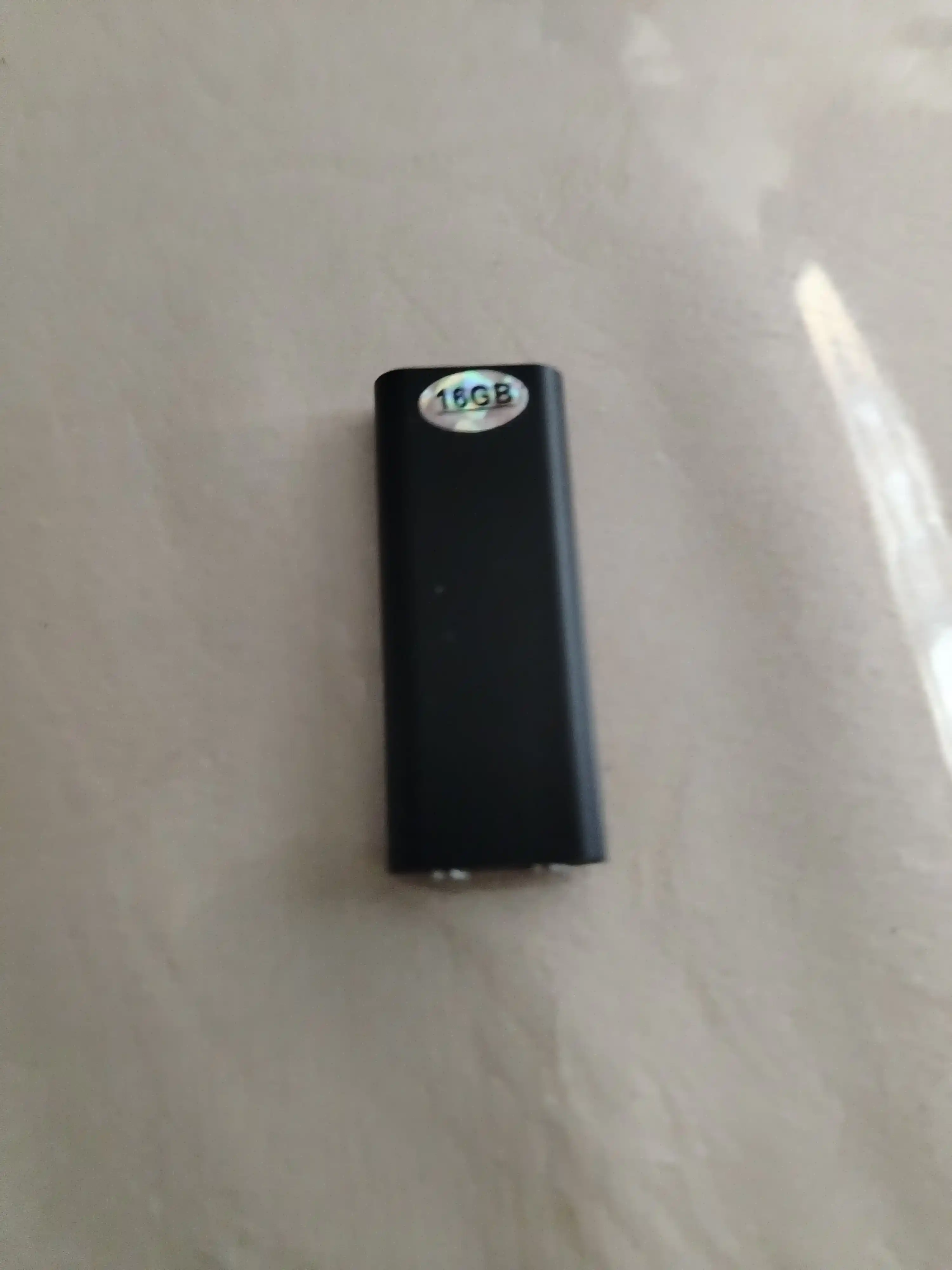 Mini diktofon DVR-01, ovoz, ma’ruzalar yozib olish va tinglash uchun, 8/16 GB