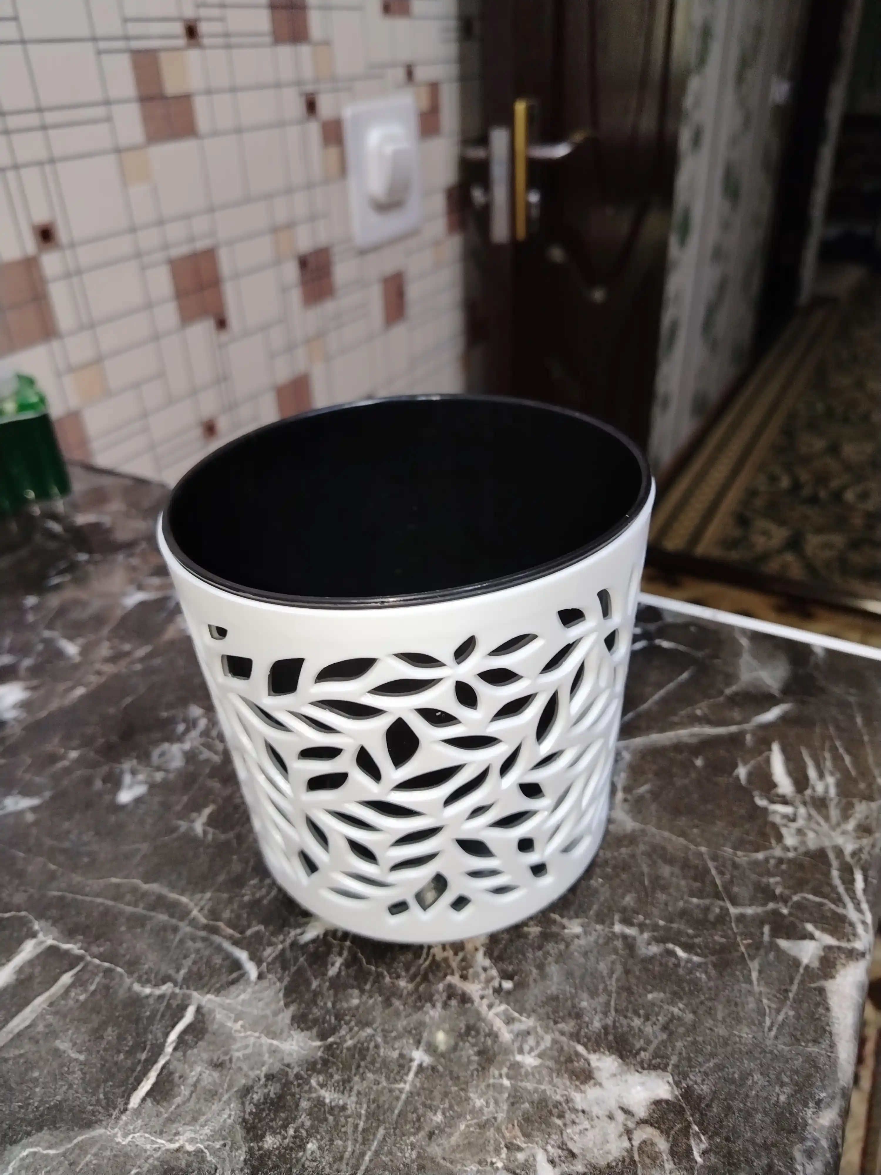Gul tuvak, gullar uchun dekorativ tuvak, plastik gul idish (1.25L / 2.5L / 4L / 8L / 14L)