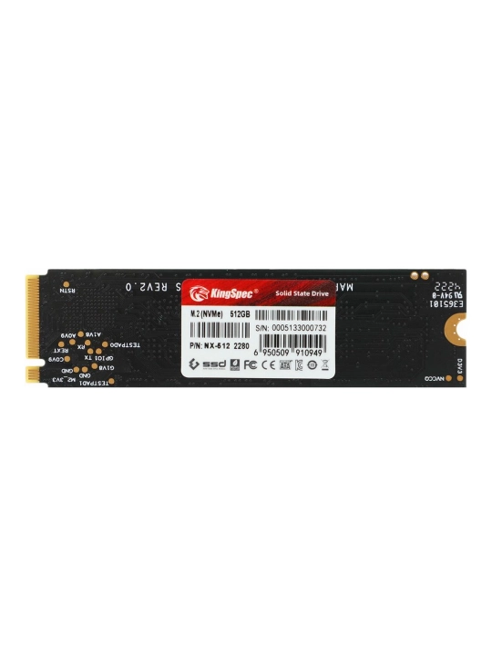 SSD накопитель KingSpec 512 ГБ M.2 NVMe - 
