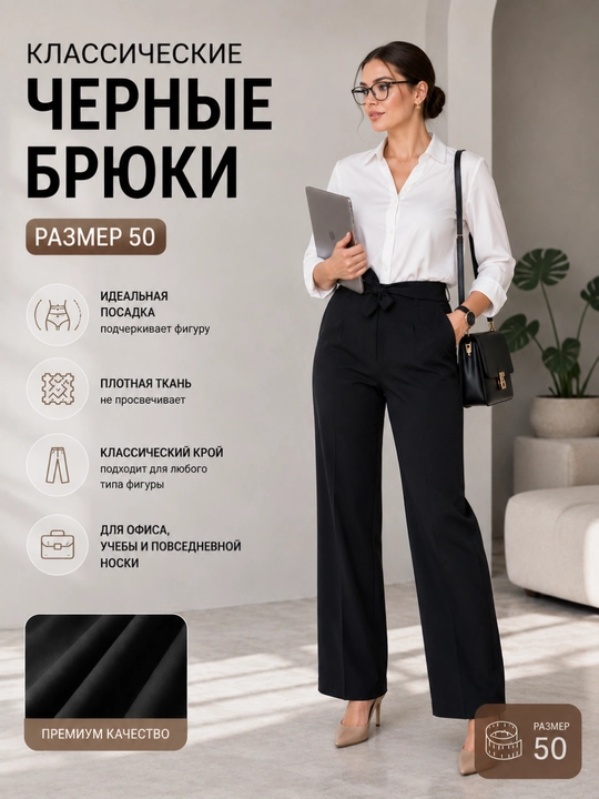 Классические брюки для женщин - 