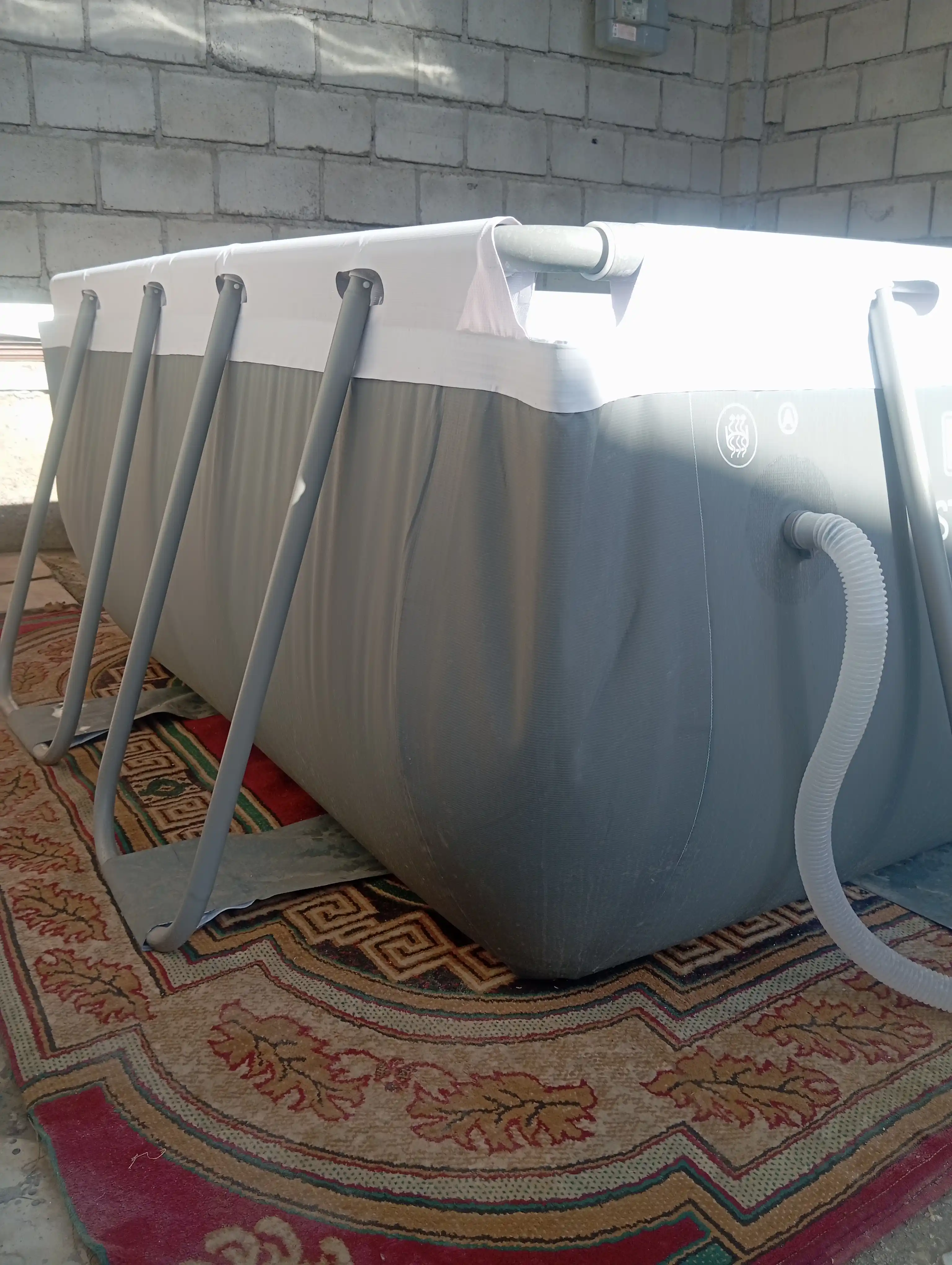 77 / 1000  To‘g‘ri burchakli karkasli basseyn - Bestway Power Steel 56629 - 282x196x84 sm