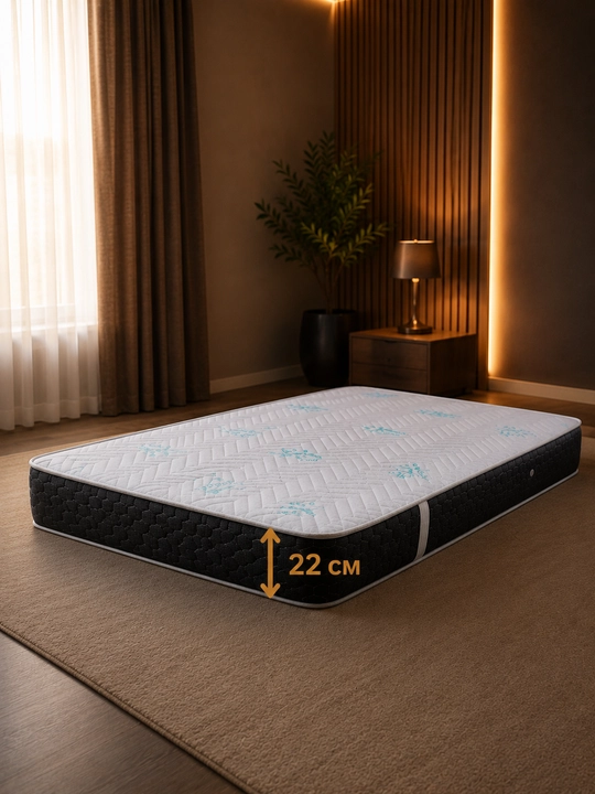 Ortopedik matras zavism prujina, 22 santimetr, 3 yil kafolat