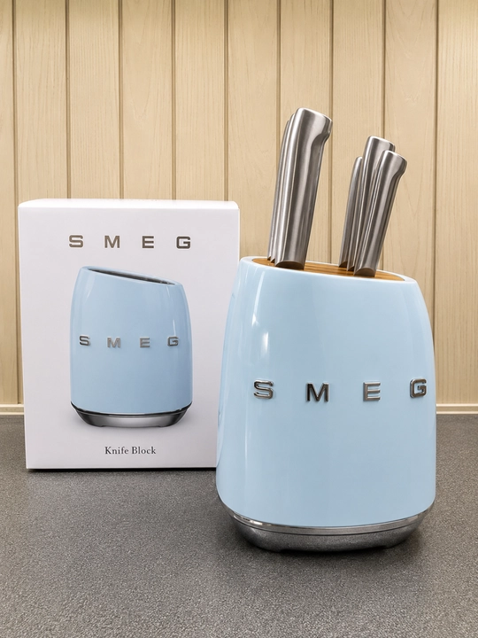 Smeg oshxona pichog‘i — go‘sht, sabzavot va mevalar uchun, zanglamaydigan po‘lat - 