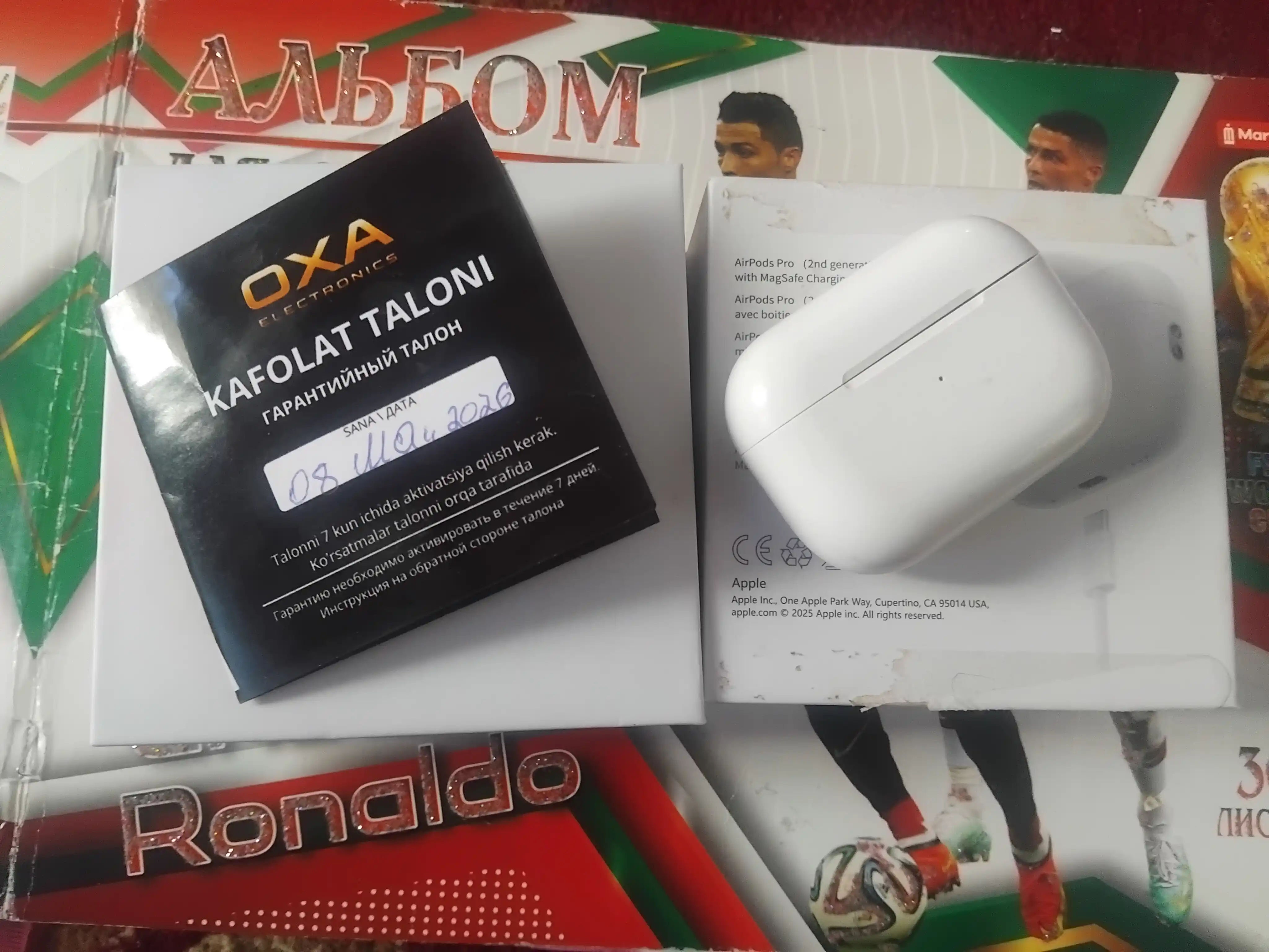 IPhone va Android uchun Bluetooth sensorli Pods Pro 2 simsiz quloqchinlari