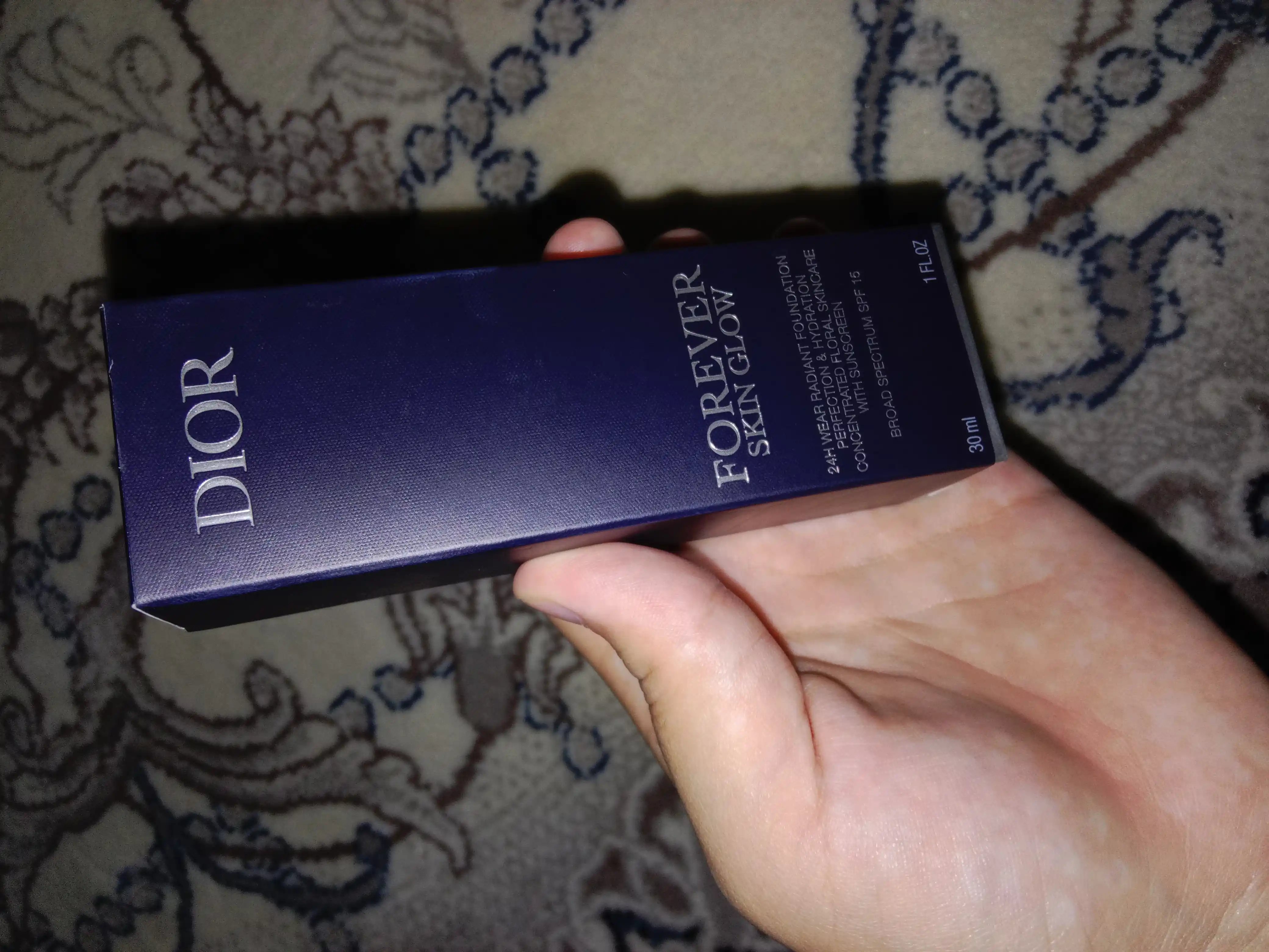Tonal krem Dior Forever Skin Glow Foundation SPF 20/PA+++, ton: ON, 0,5N