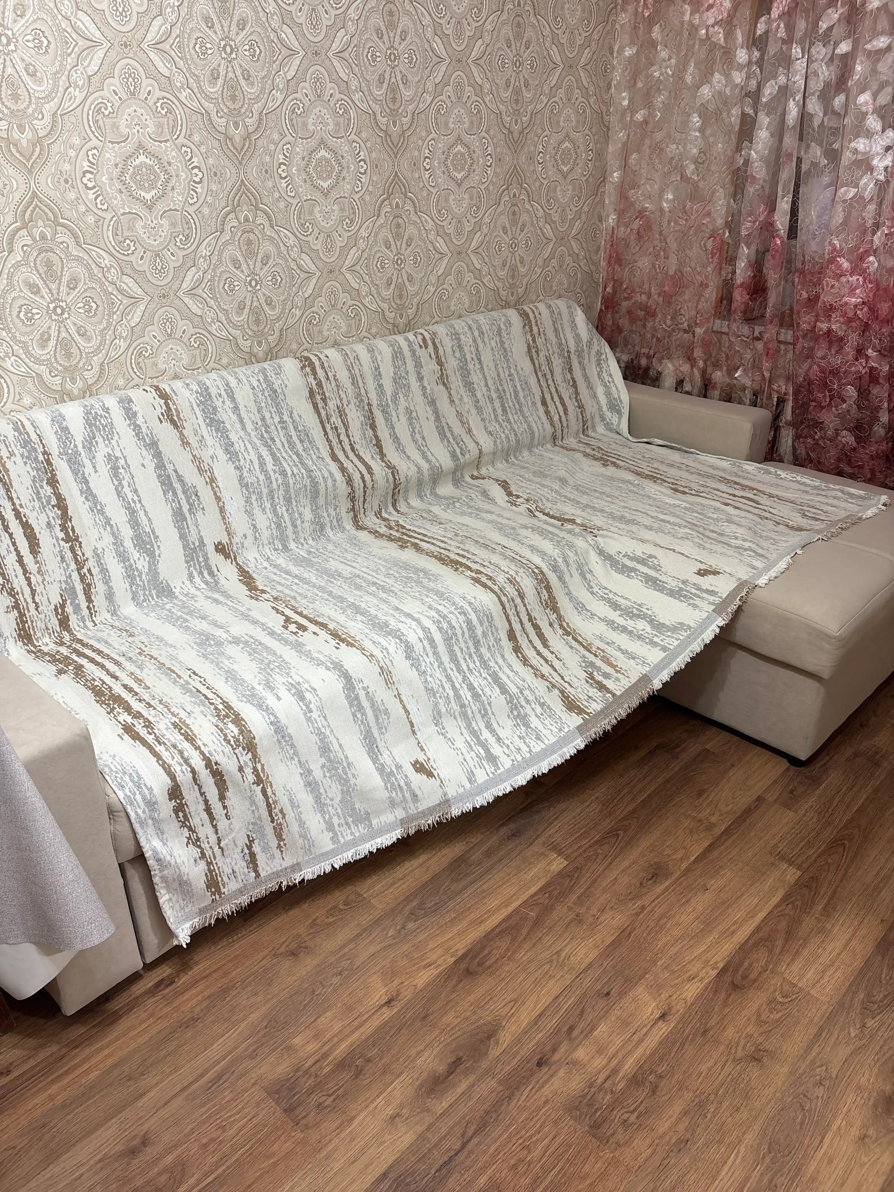 Накидка, чехол для угловой мебели