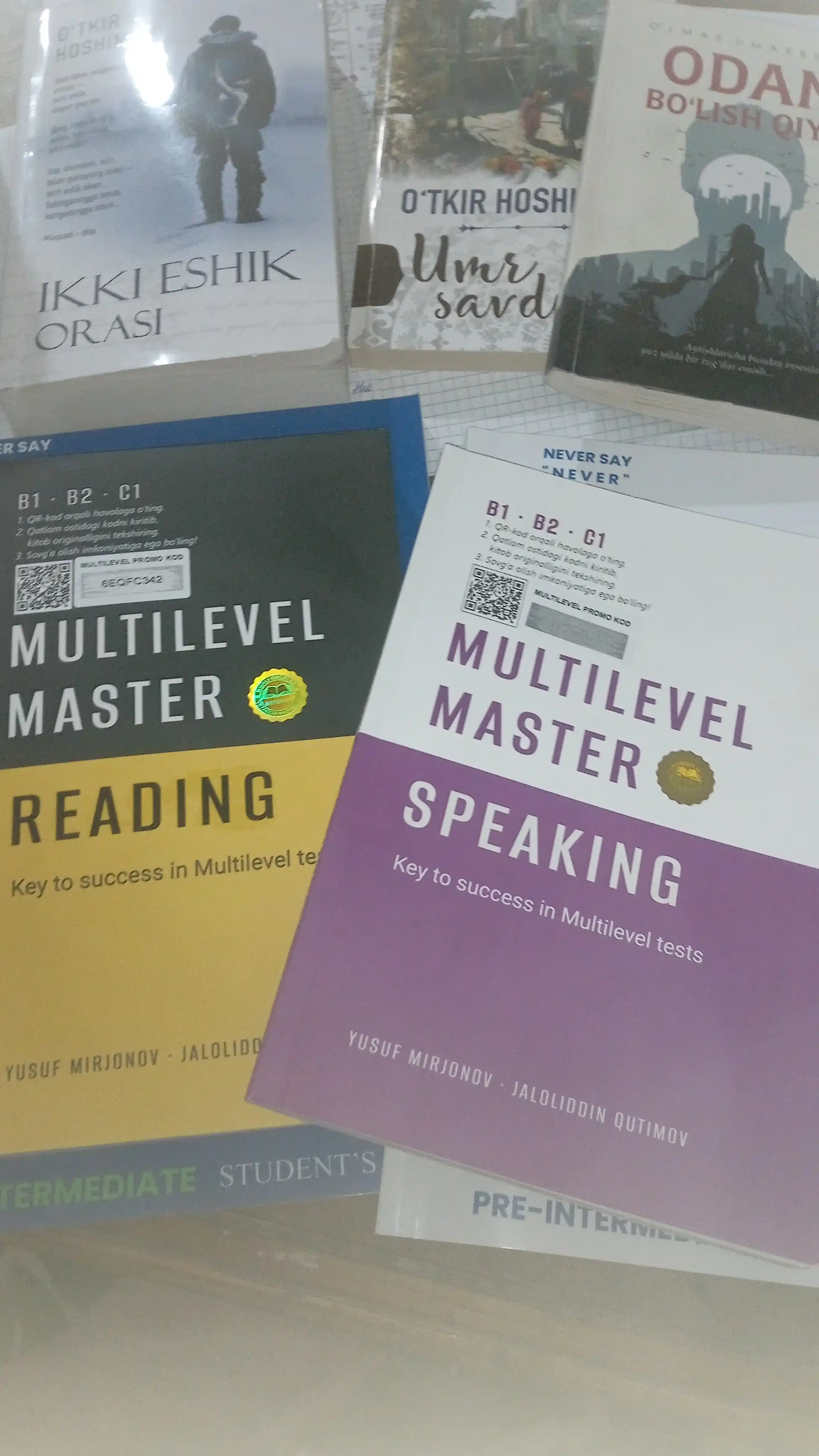 Multilevel Master ingliz tili kitobi Multilevel testiga tayyorlov kitob