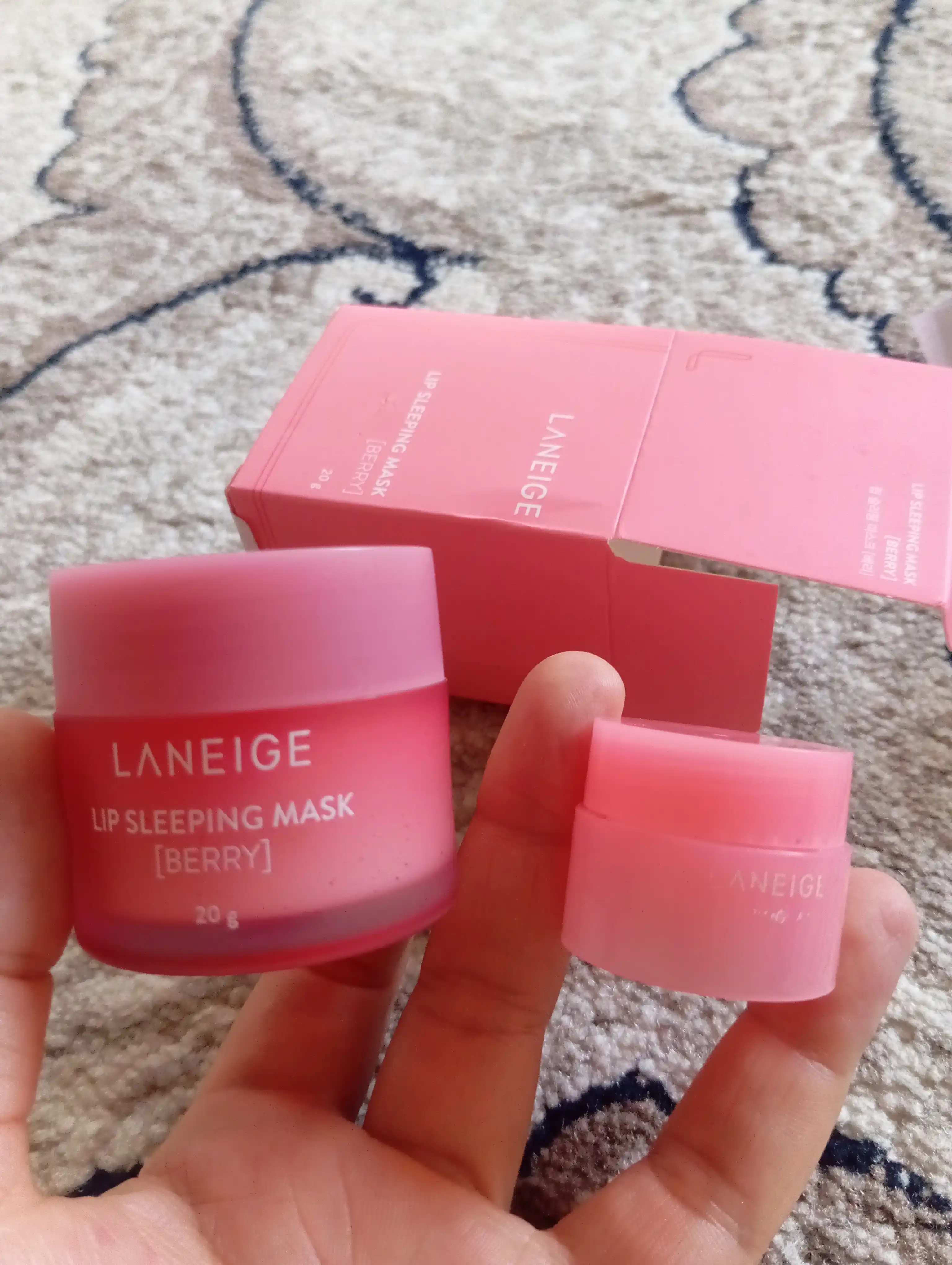 Laneige namlantiruvchi va tiklovchi lab balzami va niqobi, 20 g