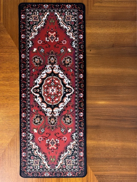 Naqshli stol kovrigi Mouse Pad — sirpanmaydigan, dekorativ dizayn, bir nechta o‘lcham