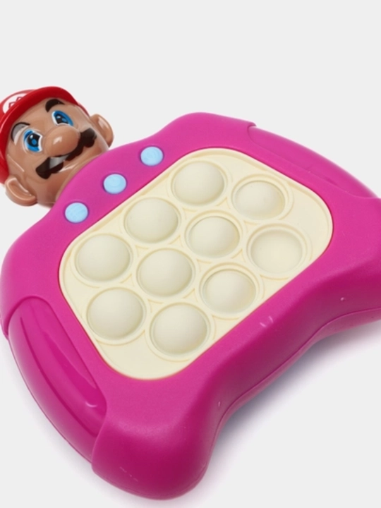 Elektron Pop It o'yini, yorug'lik va ovozli anti-stress o'yinchoq