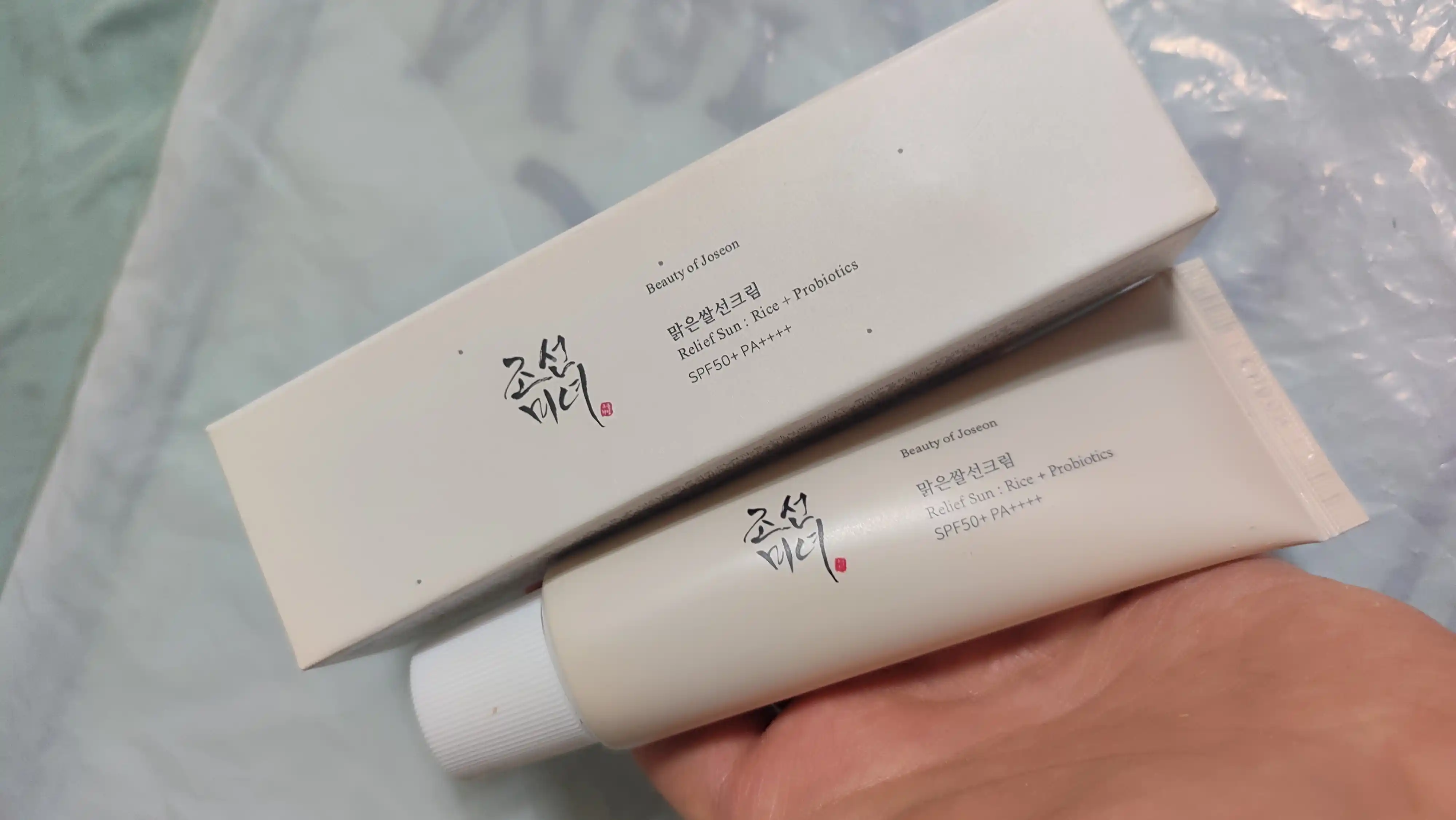 Солнцезащитный крем для лица Beauty of Joseon Relief Sun Rice + Probiotics SPF50 50мл