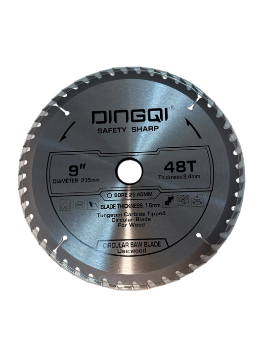 Elektr sirkulyar arra DINGQI JC01402, 2200 W, diskli qo'l arrasi, yog'och uchun, 235 mm