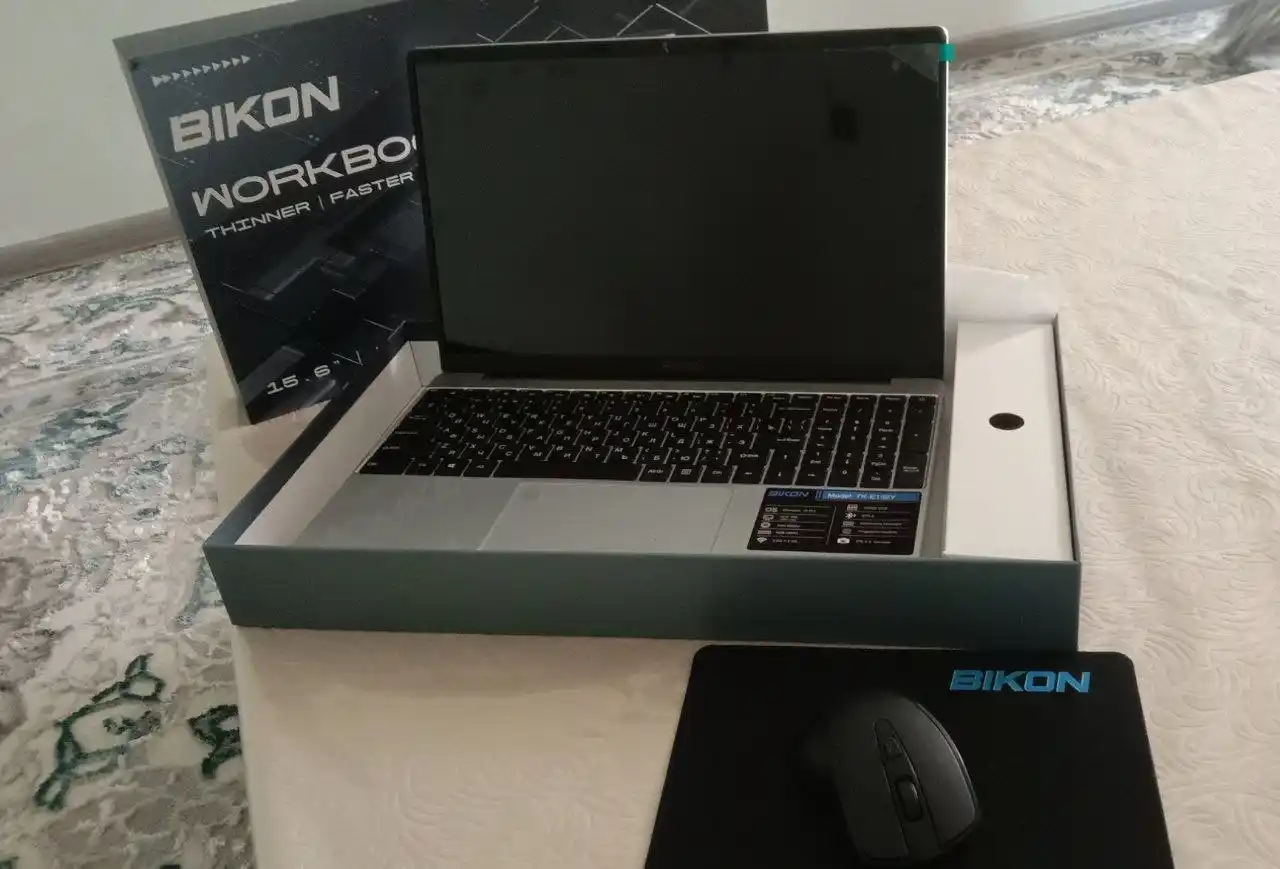 Ноутбук BIKON экран 14 Core i7/ i5/ i3 для офиса, дома, учебы и работы, установлен Windows