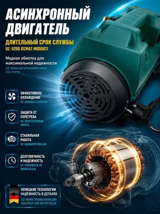Мойка высокого давления BosimPro MOON автомойка, 2200W, устройство для мойки автомобилей
