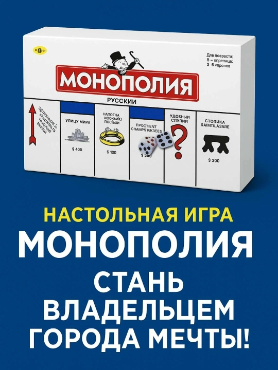 Stol o‘yinlari — Monopoliya va boshqa oilaviy o‘yinlar