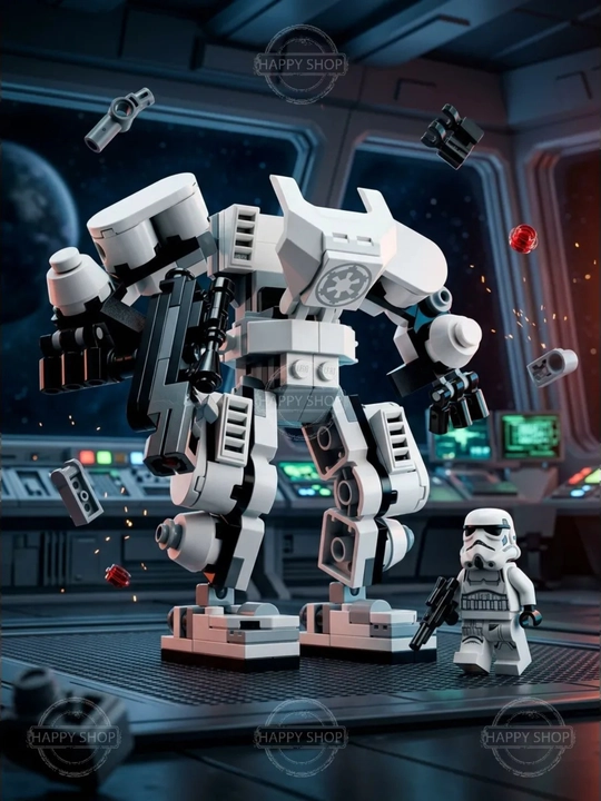 Конструктор Star Wars, Человек паук, Бэтмен, Дэдпул, Дарт Вейдер, Штурмовик, минифигурка