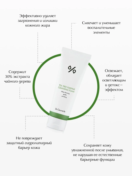 Пенка для умывания с пробиотиками Dr.Ceuracle Pro Balance Creamy Cleansing Foam, 150 г