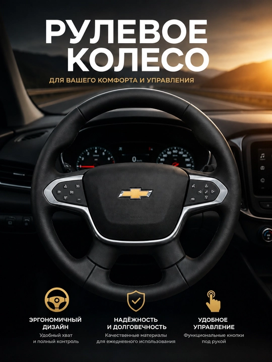 Руль для автомобиля Chevrolet Traverse, многофункциональный автомобильный руль - 