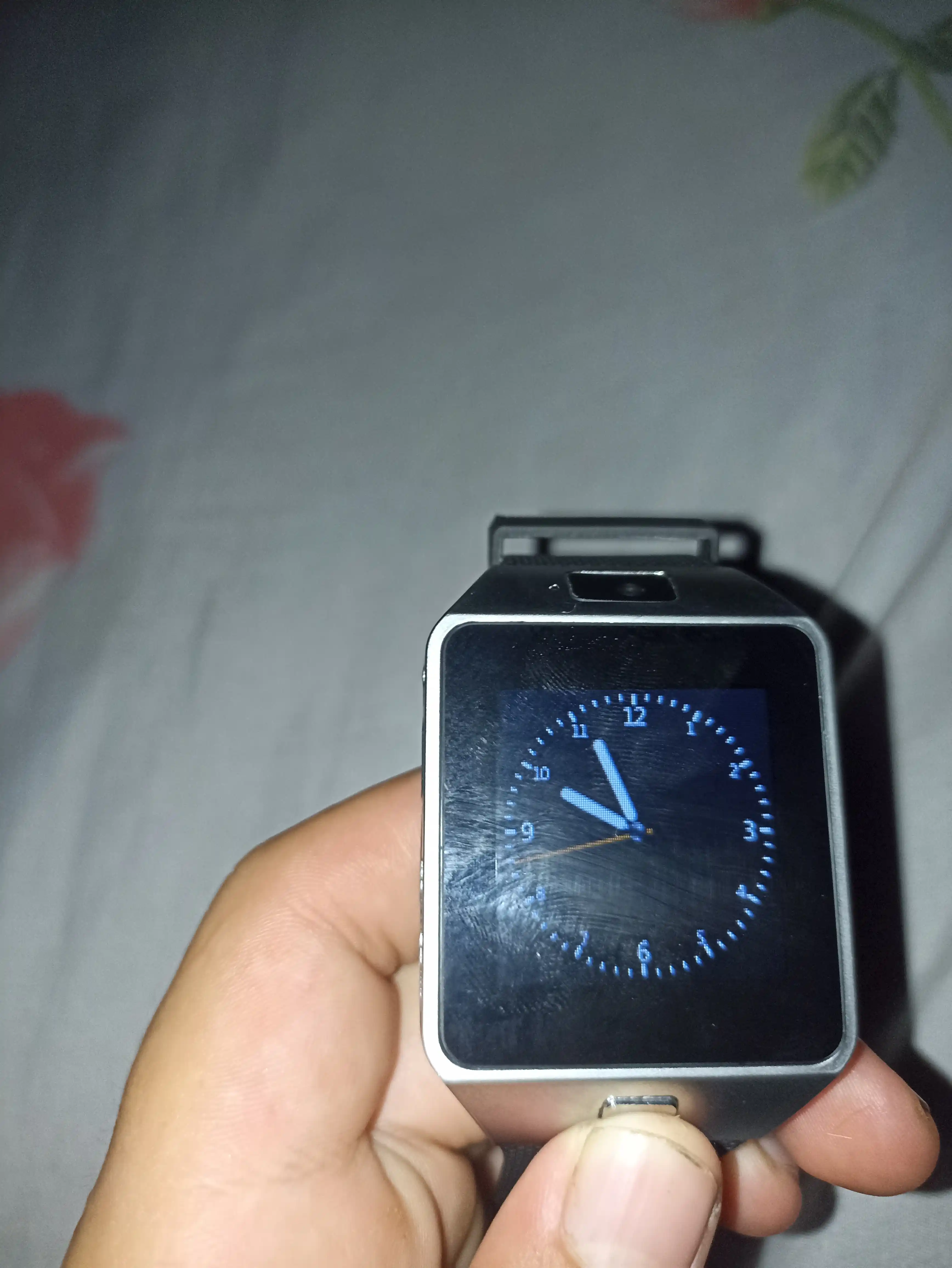 Simkartalik qo'l soati, dz09 sensorli ekran, aqilli