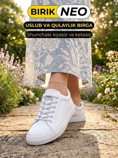 Elastik poyabzal bog‘ichi BIRIK NEO, +2 kapsula bilan, 100 sm