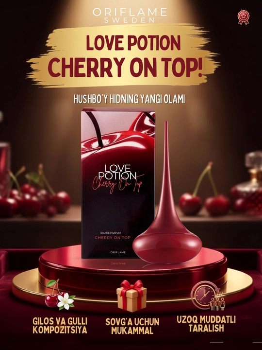 Love Potion Cherry on Top Oriflame - 