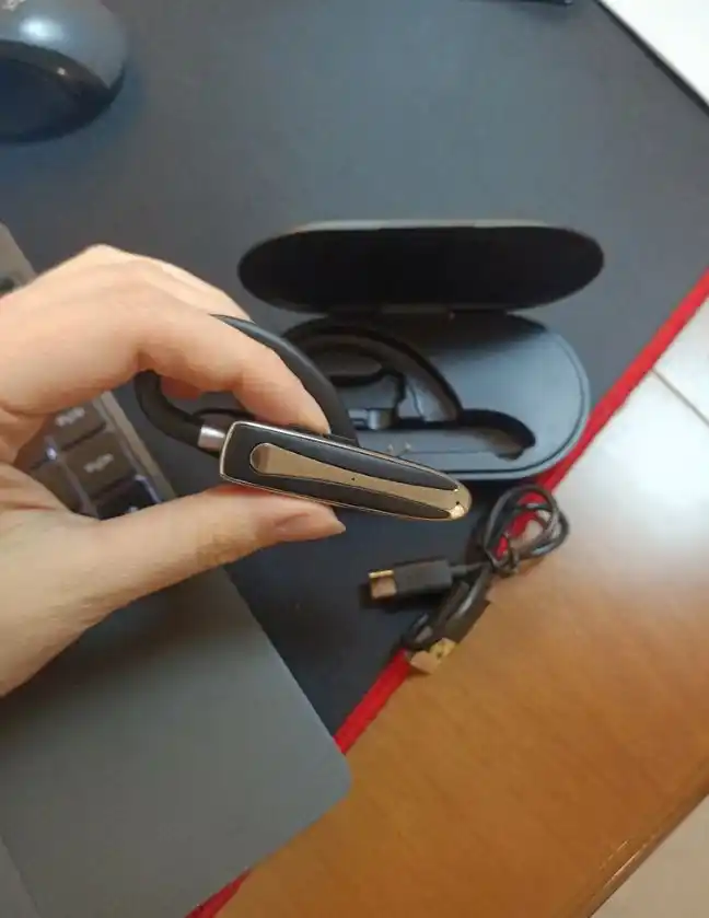 Bluetooth quloqchin, mikrofonli simsiz garnitura, haydovchilar uchun, shovqin pasaytirish