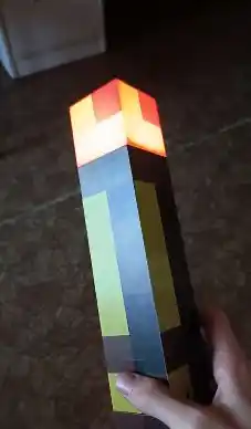 Детский ночник-факел Minecraft, светильник Майнкрафт, лампа, ночник для детей, бра