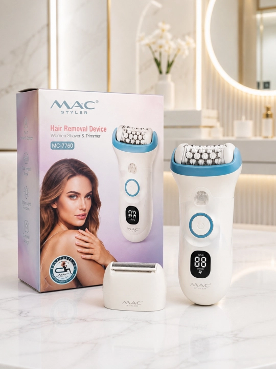 Беспроводной эпилятор MAC styler, профессиональный депилятор для женщин - 