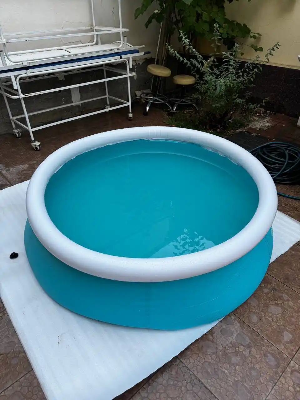 Надувной бассейн Intex Easy Set, размер 183×51 см, объём 886 литров