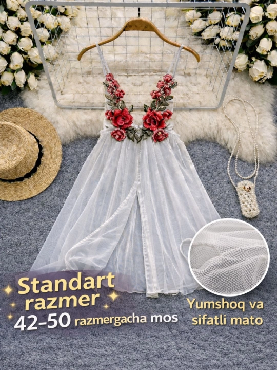 Ayollarga joziba baxsh etuvchi standart o‘lchamdagi penyuarlar, 2 qismlik - 