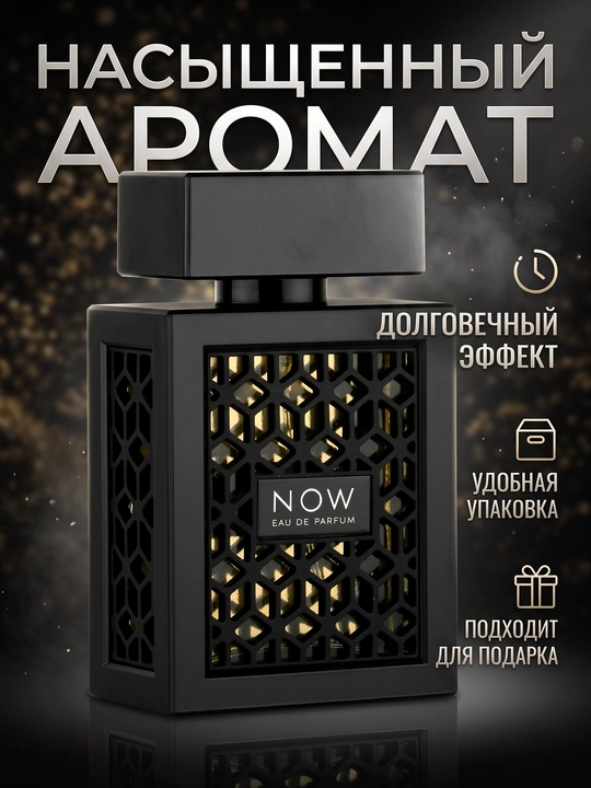 NOW Eau de Parfum — насыщенный и стойкий парфюм, унисекс - 