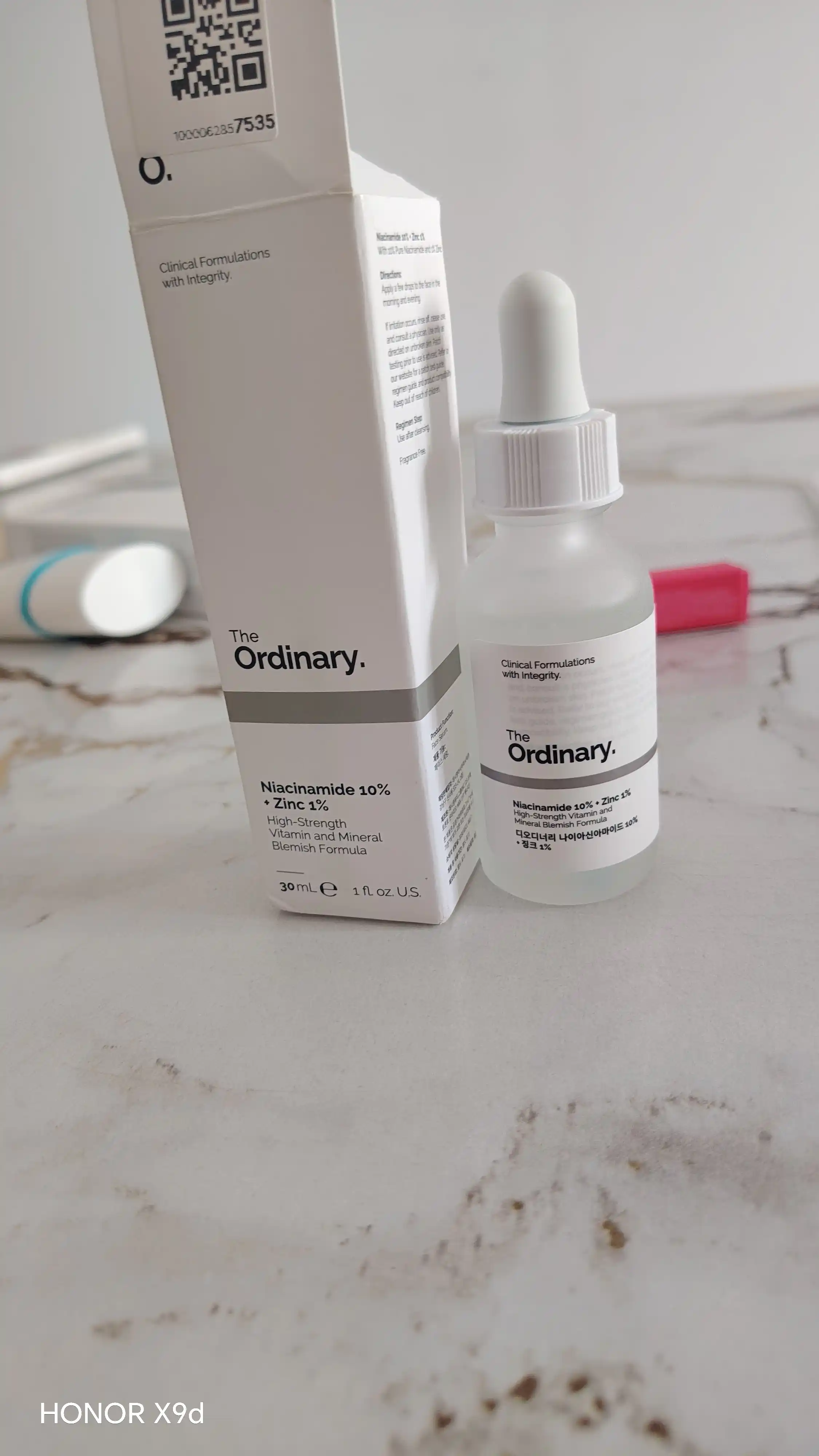 Сыворотка для лица Niacinamide 10% + Zinc 1%, 30 мл