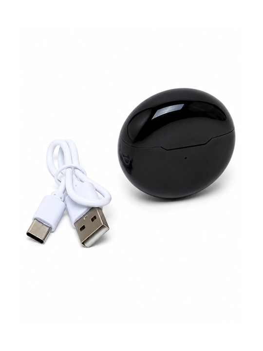 Pro 6 TWS simsiz quloqchin, Bluetooth 5.0, sensorli, zaryadlash qutisi