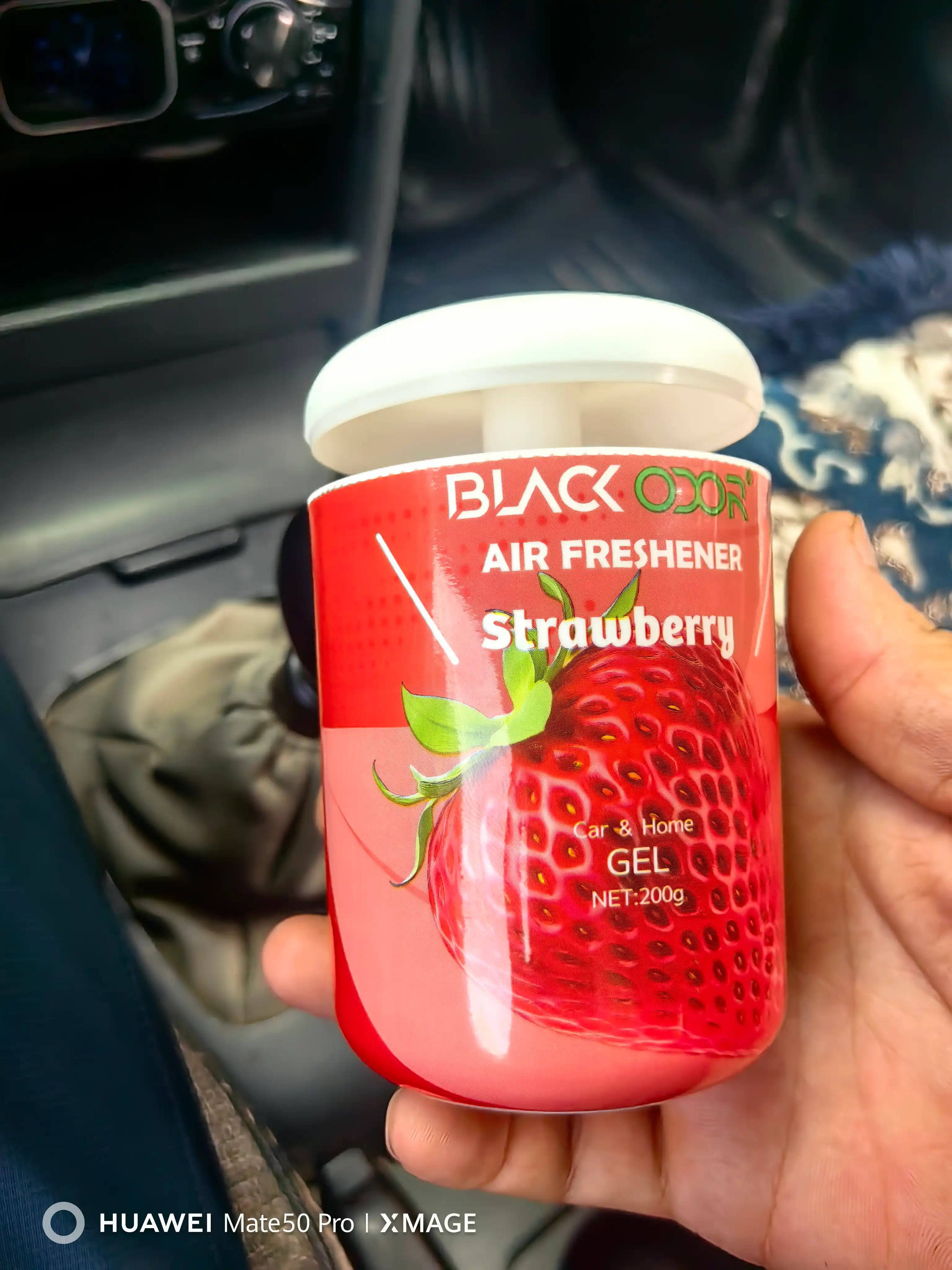 Gel aromatizator Black Odor avtomobil va uy uchun, 200 g, turli iforlar