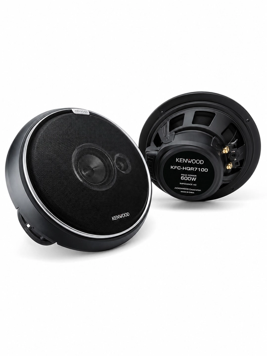 Kenwood KFC-HQR7100 avtomobil karnaylari, 600 Vt, 3 polosali, 2 dona, 7 dyuymli