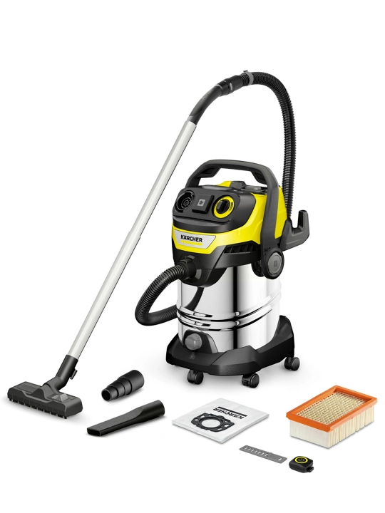 Karcher WD 7 Control P S 30/6/35/T 1.628-385.0 – мощный пылесос для дома и мастерской - 