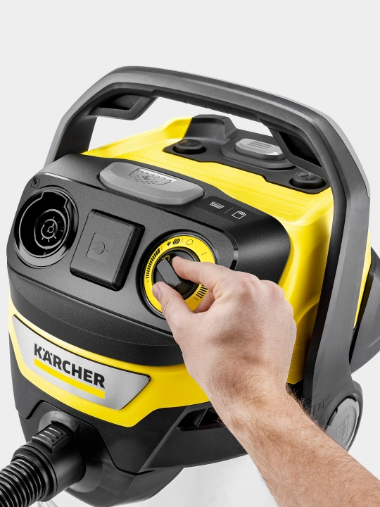 Karcher WD 7 Control P S 30/6/35/T 1.628-385.0 – мощный пылесос для дома и мастерской