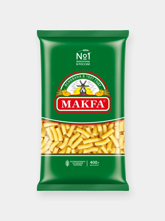 Макароны MAKFA, Рожки, 400 г