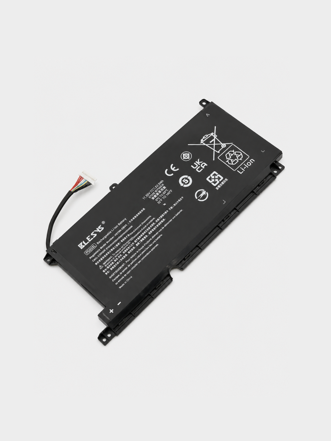 Аккумулятор для ноутбука HP PG03XL 11.55V 52.5Wh 4323mAh для Pavilion Gaming 15/16