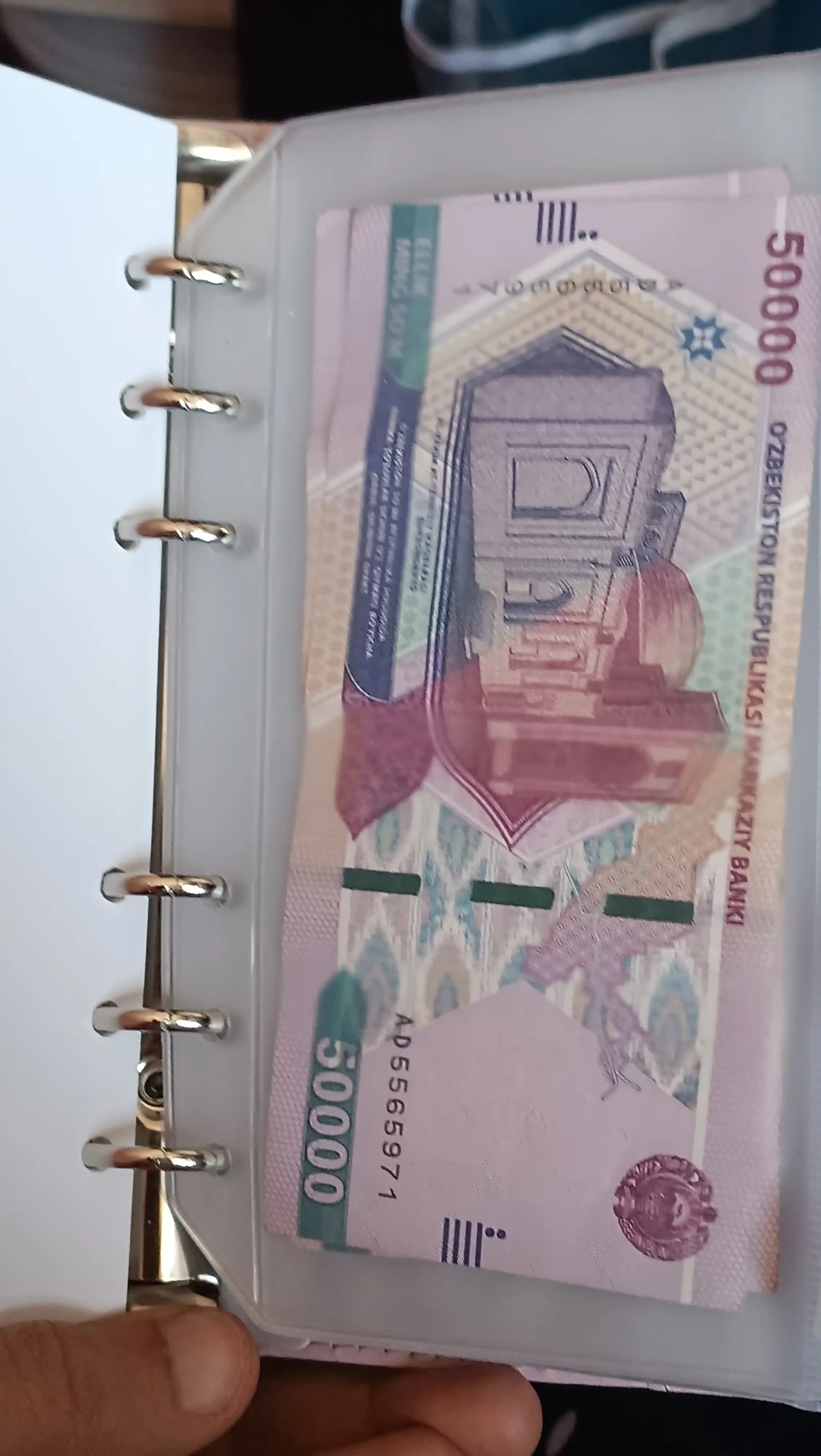 Pul yig'ish uchun daftar