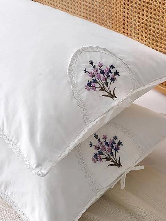 Комплект из 2 подушек 50×70 см: холлофайбер, декоративные, гипоаллергенные, ортопедические